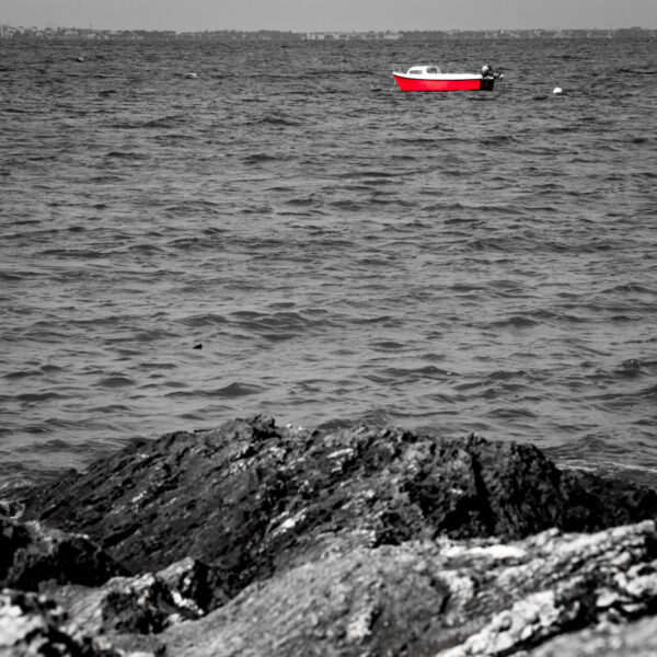 La barque rouge